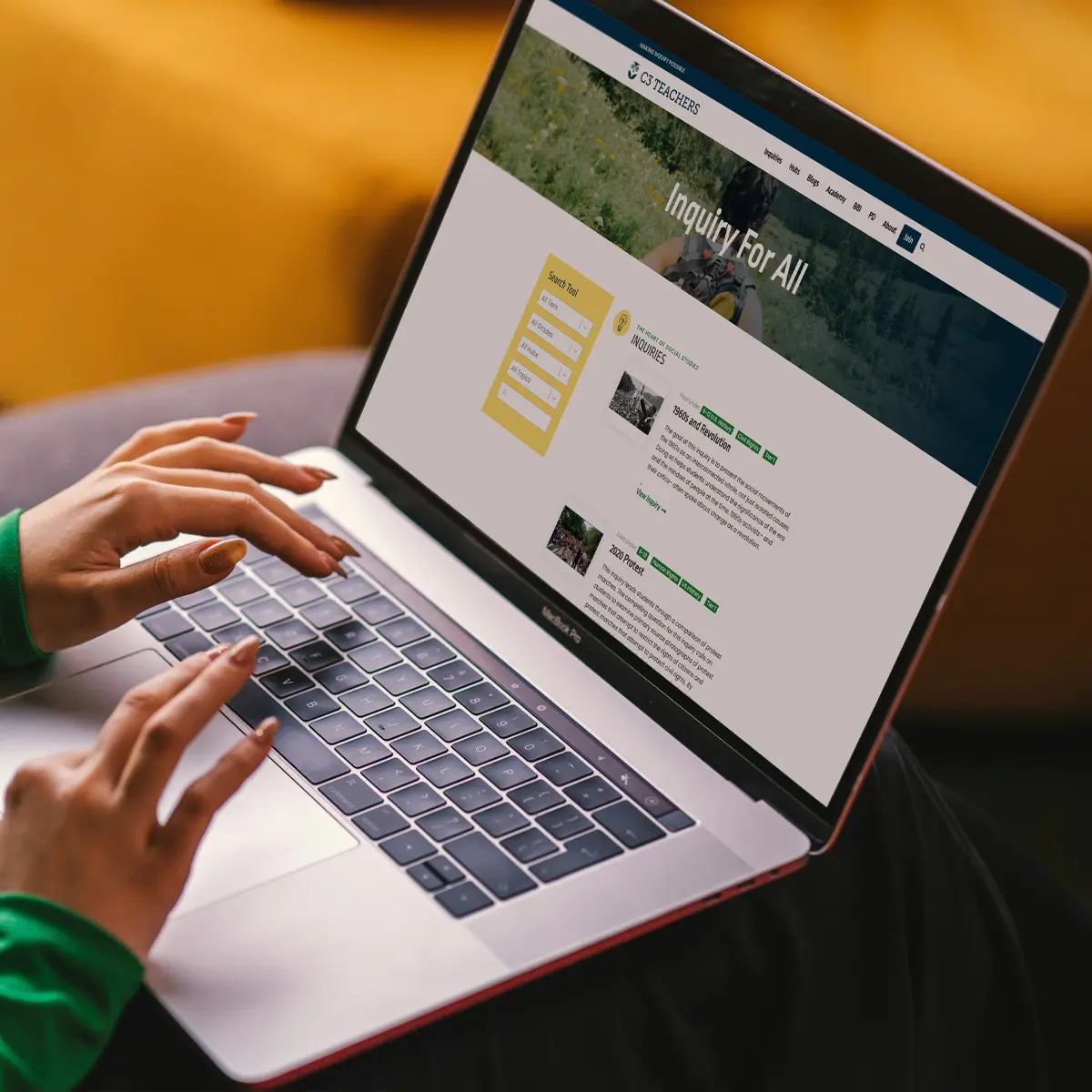 Building a Modern Website for C3 Teachers